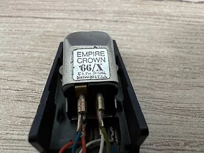 Kaufen Empire Tonabnehmer CROWN 66/X Mit Dual Tonträger Guter Zustand Volle Funktion • 59.99€