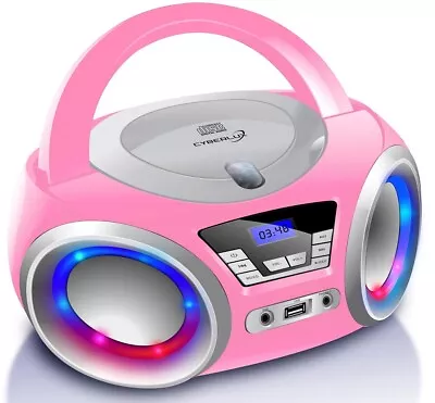 Kaufen Tragbarer CD-Player Boombox Stereoanlage Kinder Radio CD-Radio Kompaktanlage • 44.90€