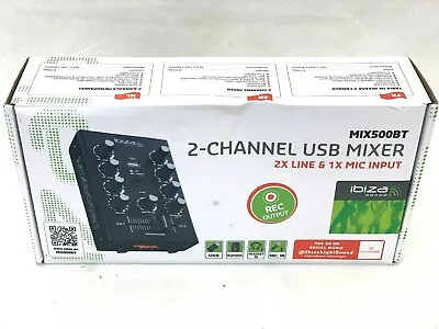 Kaufen IbizaSound MIX500BT USB Bluetooth Mischpult • 35.99€
