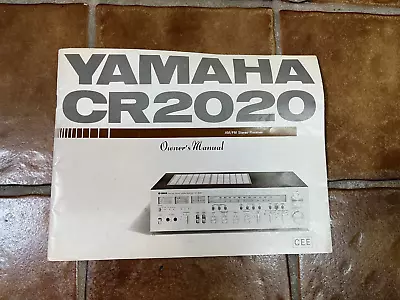 Kaufen Yamaha CR2020 Receiver Anleitung Manual Vintage • 40€