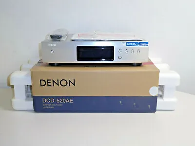 Kaufen Denon DCD-520AE High-End CD-Player Silber, WMA / MP3, OVP&NEU, 2 Jahre Garantie • 499.99€
