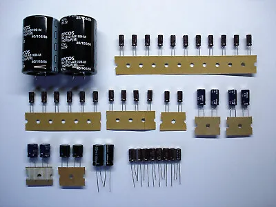 Kaufen DUAL CV 5650 Elko-Satz Komplett Kondensator Recap Caps Recapping Complete Kit • 54.99€