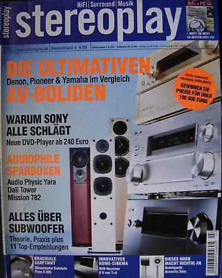 Kaufen Stereoplay 7/02 Mission 782, Audio Physic Yara, Pass X 600, T + A  K 6, Boston • 4€