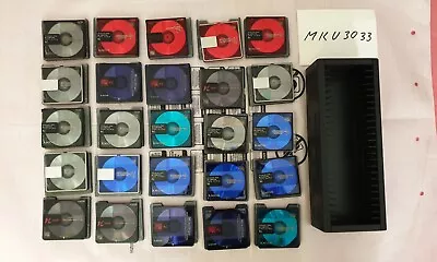 Kaufen Konvolut Minidisc Sony Gebraucht Guter Zustand 25 Stück Mit BECO Box  • 75€