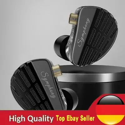 Kaufen In-Ear Wired Earphone Adjustable Metal Earbuds Noise Cancelling High-End Headset • 66.39€