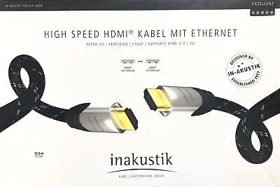 Kaufen Inakustik Exzellenz High-Speed HDMI-Kabel Mit Ethernet 12,5 M, UVP 372,00 € • 249€