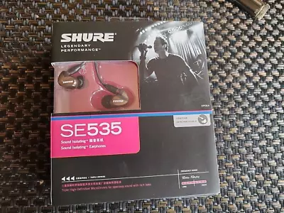 Kaufen Shure SE535 SE 535 In Ear Kopfhörer High End Kabellos Sport Inear • 1.50€
