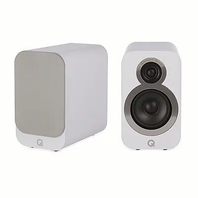 Kaufen Q Acoustics 3030i Paar Oder Bücherregal/Ständer Montierte Lautsprecher Arktischweiß QA3538 • 394.52€