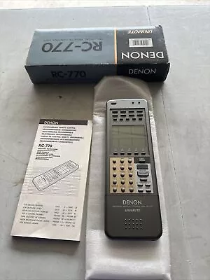 Kaufen Denon - RC-770 - Télécommande Universelle  Programmable  Neuf • 49.99€