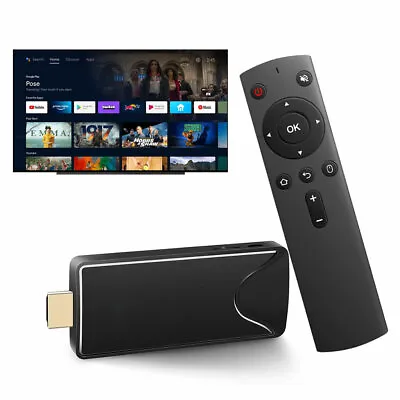 Kaufen I96 Android Smart TV Dongle 10.0 4K HD Media Streaming Google Stick HDMI WIFI UK • 45.48€
