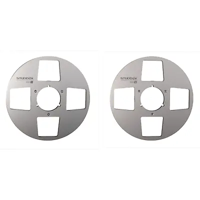 Kaufen 🍺1 Pair High Quality Silvry Tape Reel For SONY TC765 10.5'' 1/4'' Tape Recorder • 94.25€