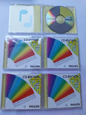 Kaufen Philips CD-RW Audio 74 DA/For Recorder/JAPAN/4Stück • 59€