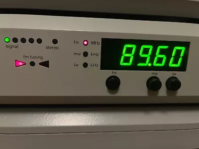 Kaufen Tuner Braun Atelier T1 Radio Tuner, Grau, Hifi, Dieter Rams • 90€