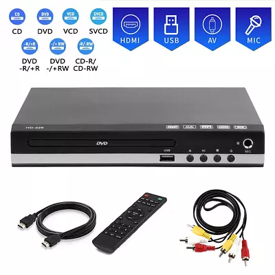 Kaufen CD DVD UHD Spieler Mit HDMI USB AV Anschluss Mit Fernbedienung Für TV Player >.< • 33.90€