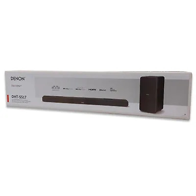 Kaufen Denon DHT-S517 3.1.2 Dolby Atmos Soundbar System Mit Kabellosem Subwoofer • 294.95€