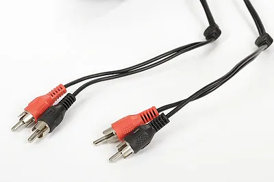 Kaufen 10m Cinch Kabel Stecker Stecker Audio Stereo HiFi 2 X 2 RCA Stecker • 4.40€