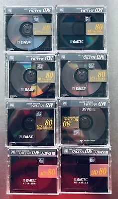 Kaufen 8 Minidisc Kassetten, Neu • 1€