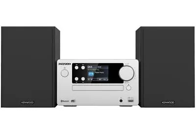 Kaufen Kenwood M-725DAB-S Aluminium Stereoanlage (CD-Spieler, BT, DAB+, Fernbedienung) • 179€