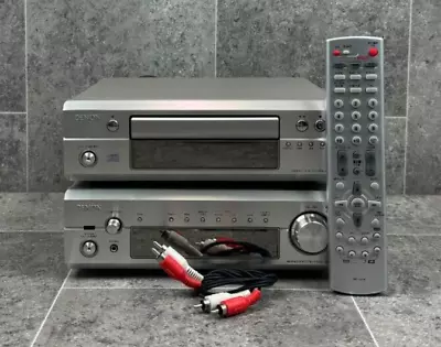 Kaufen Denon AM FM Stereo Receiver DRA F101 CD Player DCD F101 Mit Kleinem Defekt #44 • 189€