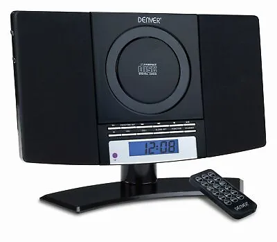 Kaufen Stereoanlage Mit CD, Radio Und AUX Denver MC-5220 BLACK Wandmontage Geeignet  • 44.99€