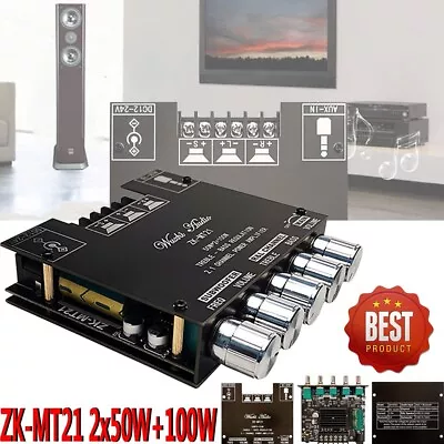 Kaufen ZK-MT21 Subwoofer Digital Power Amplifier Board 2.1 Channel Stereo Amp Module • 17.36€