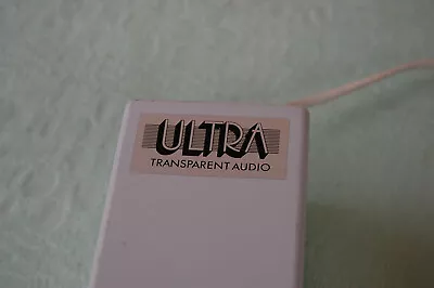 Kaufen Transparent Audio Ultra TT & CD Netzfilter / F. Plattenspieler Und Quellgeräte • 119€