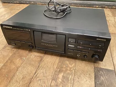 Kaufen Pioneer CT-S330 HiFi Stereo Cassette Deck Kassettendeck Tapedeck  ✅ • 59.90€