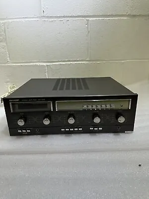 Kaufen Sharp SM-1266 Schwarz Stereo-Verstärker Separat 1979 Ersatzteil Oder Reparatur • 45.03€
