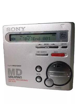 Kaufen Vintage Sony MD Walkman Digital Recording MZ-R70 Con Telecomando • 129.99€