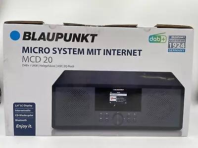 Kaufen Blaupunkt Micro System Mit Internet MCD 20 DAB+ CD Internetradio Schwarz Neu • 119€