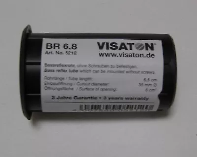 Kaufen VISATON BR 6.8 Bassreflexrohr Lautsprecher Bassreflex 32mm Durchmesser #5212 • 3.39€