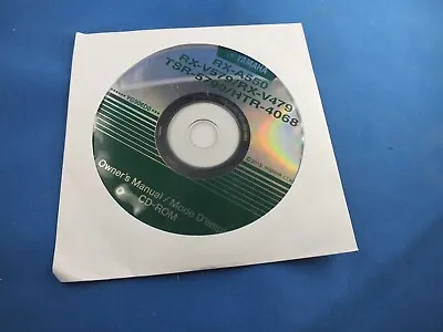 Kaufen Original Yamaha AV-Receiver Software CD  RX-V579 V479 TSR-5790/HTR-4068 Manual • 19.99€