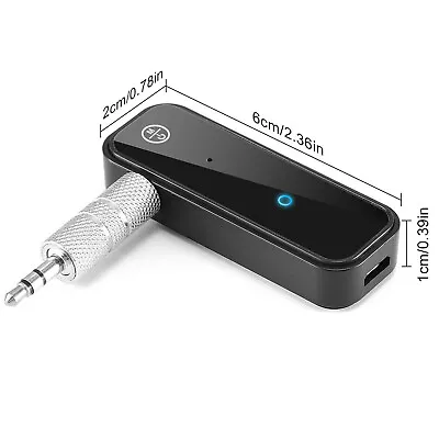 Kaufen Bluetooth Audio Receiver KFZ Adapter AUX Kabel Auto 3.5mm Klinke Usb Empfänger • 10.70€