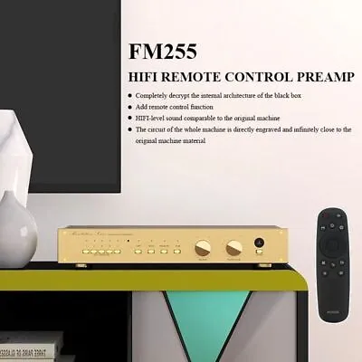 Kaufen Diy FM255 MKII HiFi Hi-end Audiophile-grade Preamplifier With Remote Control • 496€
