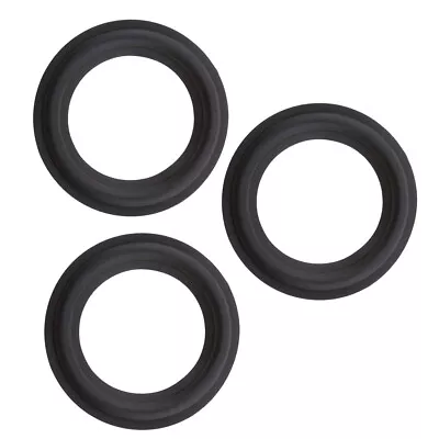 Kaufen 3x Gummi Lautsprecher Schaumstoff Kantenunterlegscheiben Surround Ringe Ersatz • 5.68€