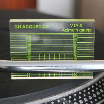 Kaufen Vinyl Plattenspieler Messung Phono Tonarm VTA / Patrone Lineal Azimut Hohe L4V5 • 3.62€