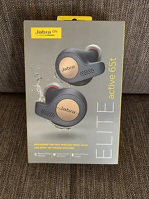 Kaufen Jabra Elite Active 65t In-Ear Headset - Kupfer Blau (100-99010000-60) • 45€