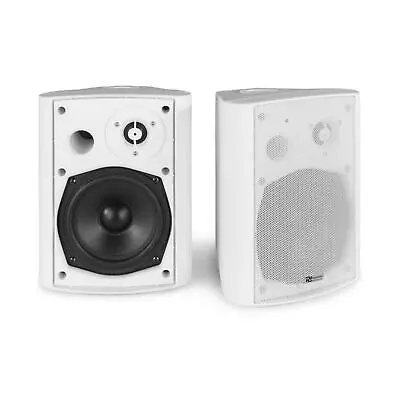 Kaufen 2.0 Lautsprecher Set 5,25  Woofer Bluetooth 100W Box Decken Wandmontage Weiß • 138.99€