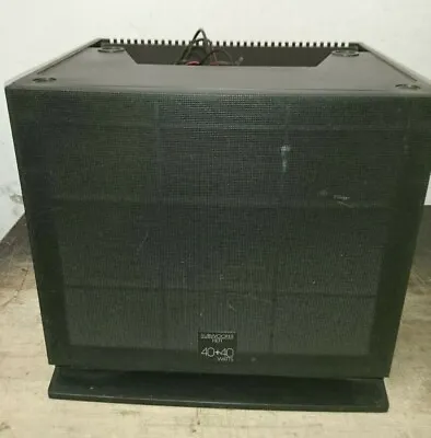 Kaufen Subwoofer Hifi 40+40 Watt  Subwoofer  Loudspeaker Lautsprecher • 19€