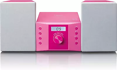 Kaufen Lenco MC-013PK Stereoanlage - Kompaktanlage Für Kinder - Radio CD-Player - LCD D • 89.70€