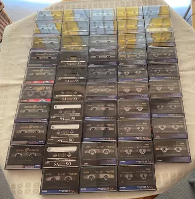 Kaufen 48 Gebrauchte Musikkassetten TDK SA 90 - Super CDing - Einmal Bespielt • 20€