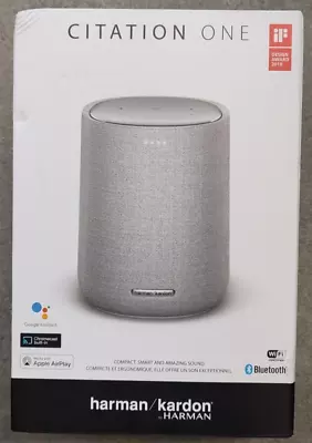 Kaufen Harman Kardon Citation One Smart Speaker Google Assistant Bluetooth Grau Versiegelt • 124.86€
