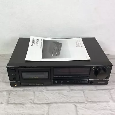 Kaufen Technics RS-BX606 | Dolby Stereo Kassettendeck Recorder Direktantrieb GC Klasse AA • 162.66€