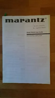 Kaufen Marantz PM-4400  Bedienungsanleitung Operating Instuctions Manual • 2€