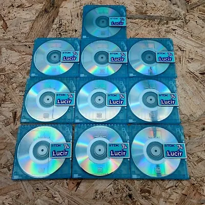 Kaufen 10 X MD TDK Lucir Mix 74 Minidisc Ohne Hüllen MD Minidisk Blank Disc Händler  • 40.19€