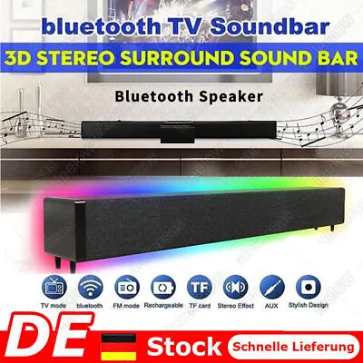 Kaufen Soundbar Wireless Bluetooth Subwoofer Lautsprechersystem Surround TV Heimkino LP • 23.99€