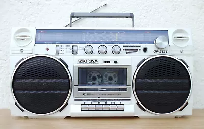 Kaufen Ghettoblaster   Sharp  Gf - 5757 H  Stereo Radio Recorder • 33.50€