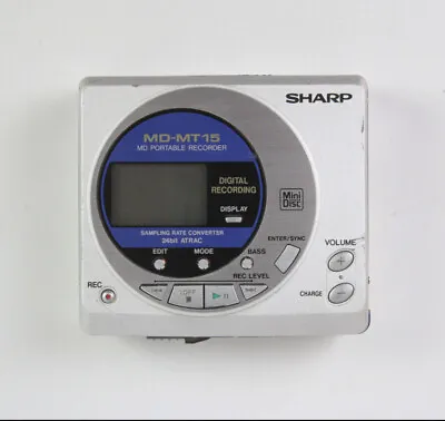 Kaufen Original Sharp MD-MT15H(S) Minidisc Recorder Teils Defekt / TOC Error A (WKM231) • 28€