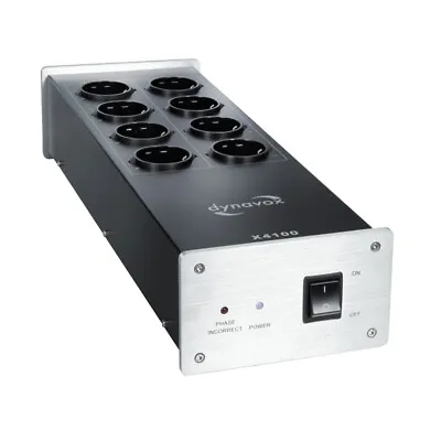 Kaufen Dynavox X4100 - Audio Netzfilter Leiste - Silber - Dynavox • 169€