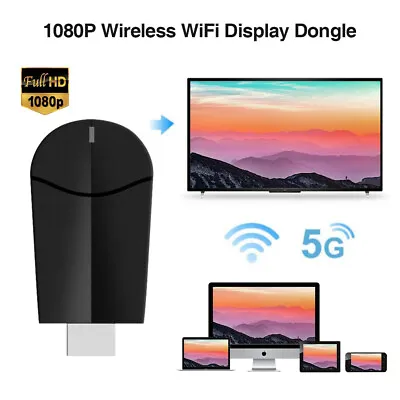 Kaufen Wireless Display Dongle Receiver Miracast HD HDMI Media Streamer Für Android IOS • 32.12€